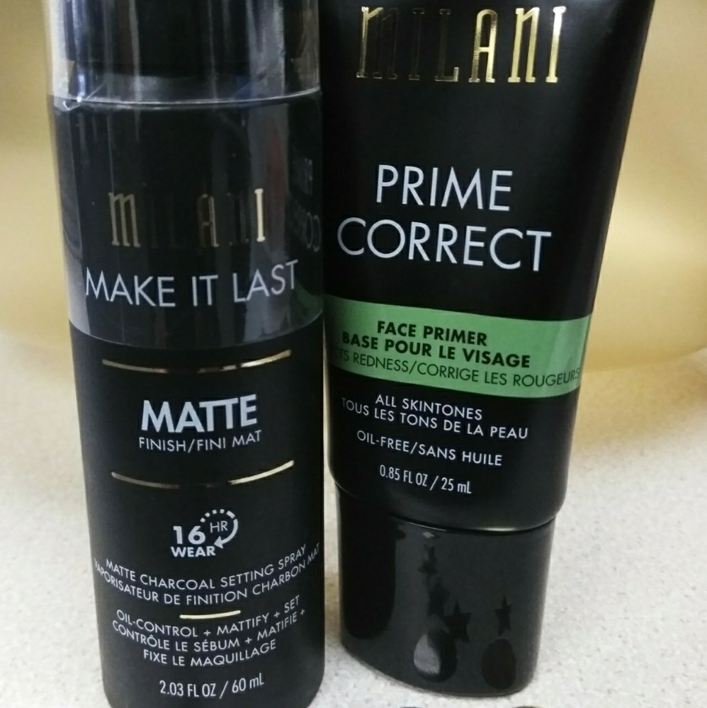 Milani (Matte) Setting Spray / Primer / Both New